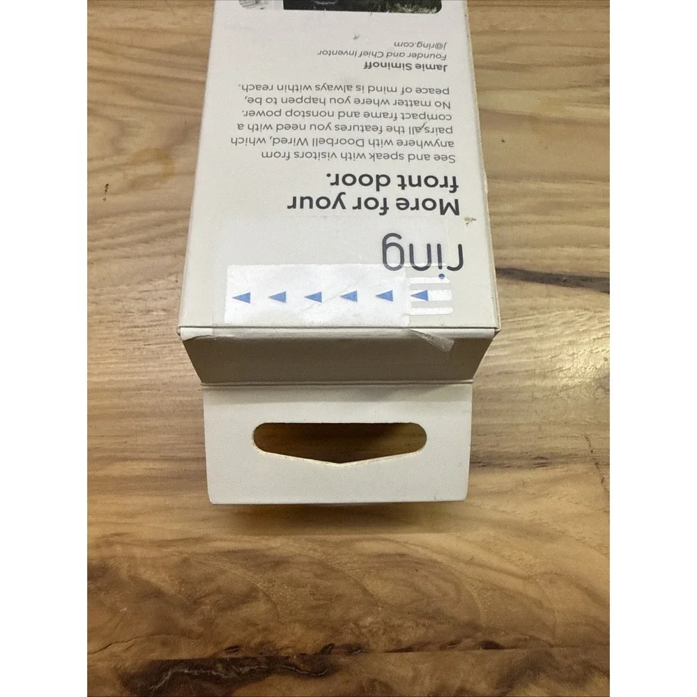 Ring new unopened
